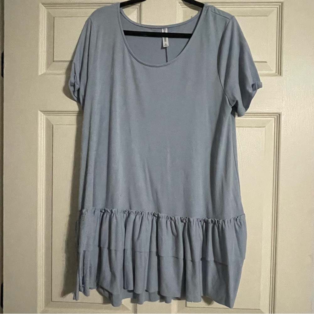 Zenana Outfitters Ruffle Top